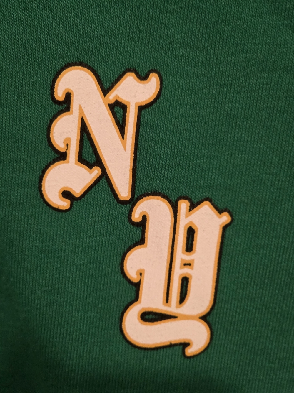 Brooklyn NY Green & Black Varsity Jacket - Picture 4 of 5